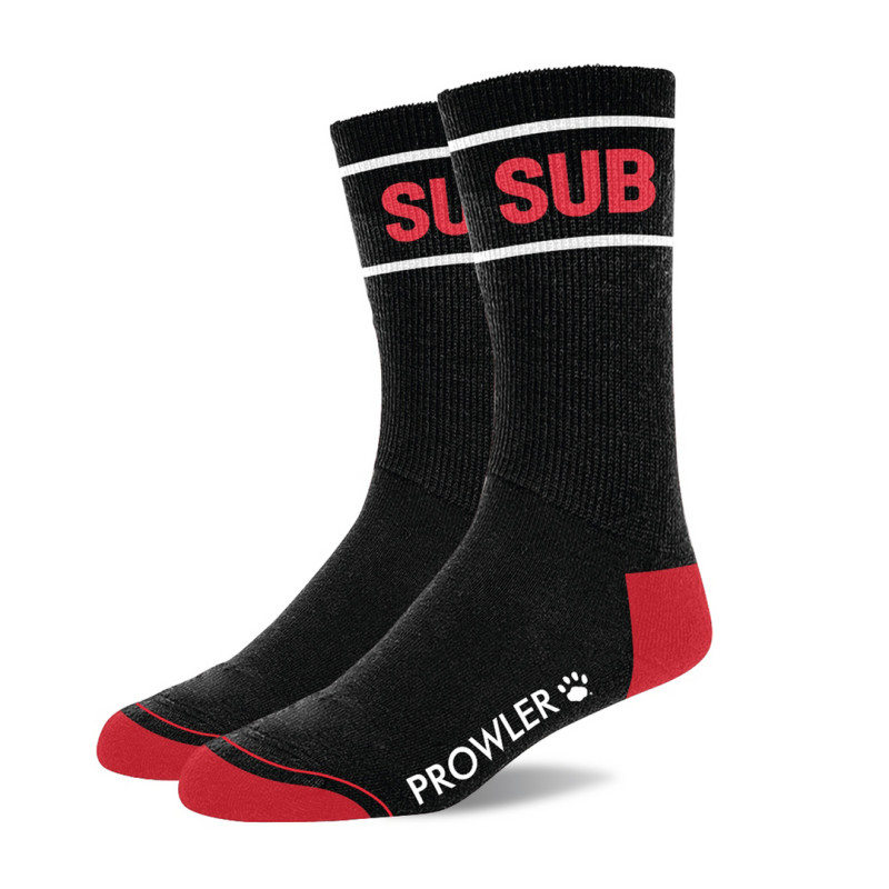 Prowler RED Chaussettes Sub Noires